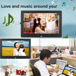 Cadre photo numérique grand écran HD 10,1 pouces avec support et télécommande, Allwinner E200, réveil / MP3 / MP4 / lecteur de films, 10,1 pouces Allwinner E200, 10,1 pouces/HSD-P503