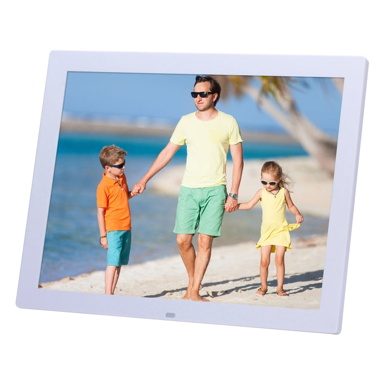 Cadre photo numérique LED HD 15 pouces avec support et télécommande, Allwinner, Réveil / MP3 / MP4 / Lecteur de films, Allwinner 15 pouces