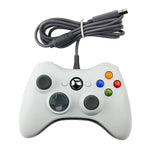 Manette de jeu filaire USB 2.0 pour Xbox 360, Plug and Play, longueur du câble : 2,5 m, pour Xbox 360 (noire)