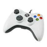 Manette de jeu filaire USB 2.0 pour Xbox 360, Plug and Play, longueur du câble : 2,5 m, pour Xbox 360 (noire)