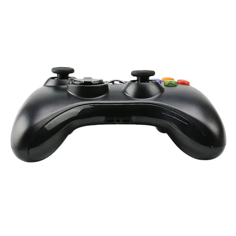 Manette de jeu filaire USB 2.0 pour Xbox 360, Plug and Play, longueur du câble : 2,5 m, pour Xbox 360 (noire)