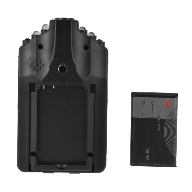 Enregistreur Vidéo Haute Définition Écran 2,5 pouces, 6 LED, Format Vidéo AVI, Support Carte SD, Fonction Enregistrement en Boucle (Schéma Generalplus), 2,5 pouces