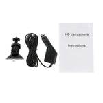 G200 720P VGA Écran LCD 2,4 pouces Enregistreur DVR Voiture, Angle de Vue Large 100 Degrés, Support Enregistrement en Boucle / Détection de Mouvement, G200