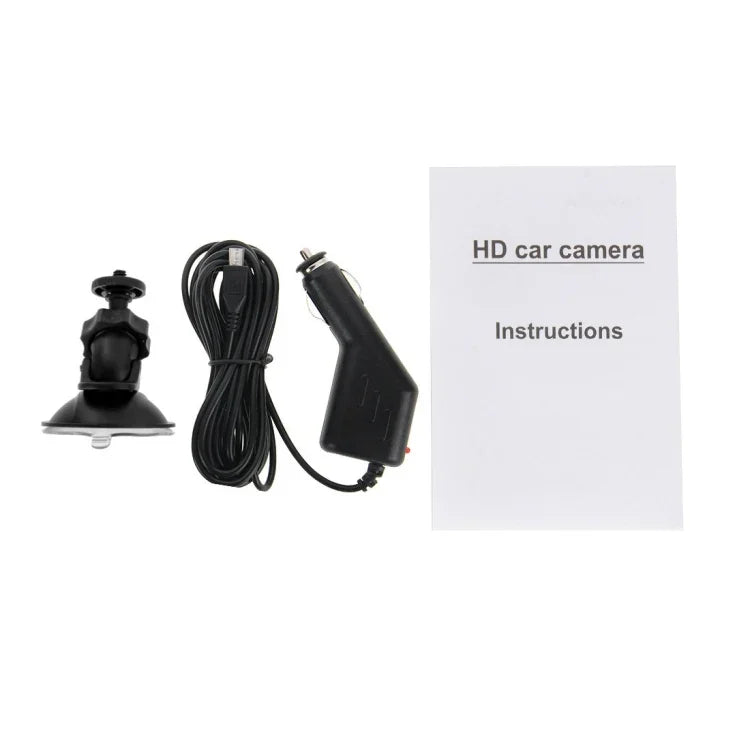 G200 720P VGA Écran LCD 2,4 pouces Enregistreur DVR Voiture, Angle de Vue Large 100 Degrés, Support Enregistrement en Boucle / Détection de Mouvement, G200