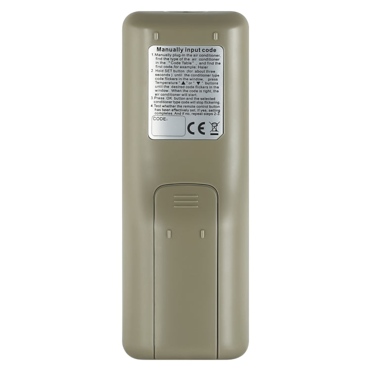 Télécommande universelle pour climatisation Chunghop (K-1038E), K-1038E