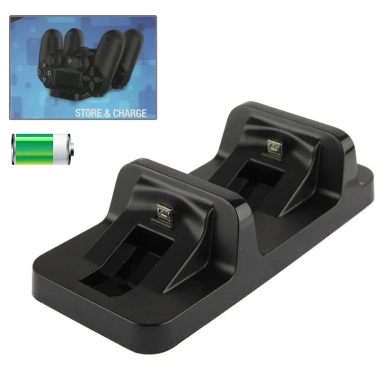Station d'accueil double chargeur USB DOBE pour manette sans fil PS4 (TP4-002), TP4-002