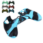 Étui de protection en silicone camouflage pour manette PS4, couleur aléatoire, FS-03