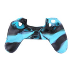Étui de protection en silicone camouflage pour manette PS4, couleur aléatoire, FS-03