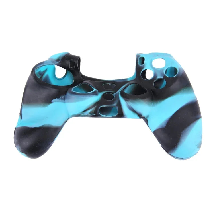 Étui de protection en silicone camouflage pour manette PS4, couleur aléatoire, FS-03