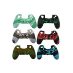 Étui de protection en silicone camouflage pour manette PS4, couleur aléatoire, FS-03