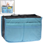 Trousse de Toilette Épaissie Portable Multifonction avec Double Fermeture Éclair, Sac de Rangement Intérieur