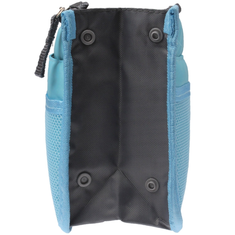 Trousse de Toilette Épaissie Portable Multifonction avec Double Fermeture Éclair, Sac de Rangement Intérieur