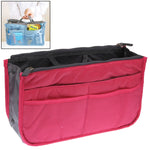 Trousse de Toilette Épaissie Portable Multifonction avec Double Fermeture Éclair, Sac de Rangement Intérieur