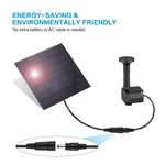 Pompe solaire sans balais de haute qualité, nouveau modèle, 7V 1.12W