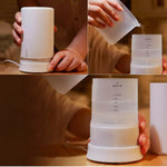 Mini diffuseur d'arômes USB / humidificateur d'arômes avec lumières LED blanc chaud, diffuseur d'arômes USB