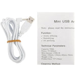 Mini diffuseur d'arômes USB / humidificateur d'arômes avec lumières LED blanc chaud, diffuseur d'arômes USB