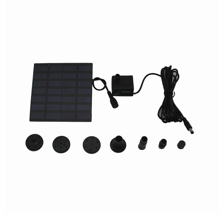 Pompe sans balais à panneau solaire 1,2 W, Pompe sans balais à panneau solaire