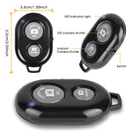 Déclencheur à distance Bluetooth 3.0 universel BRCMCOM Chip pour appareil photo, retardateur, vert, jaune, blanc, noir, bleu, rouge
