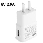 Adaptateur secteur chargeur USB 5V 2,1A P208, prise US