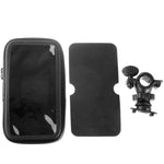 Support guidon de vélo étanche / anti-sable / anti-neige / anti-poussière sac tactile à fermeture éclair, compatible Galaxy Note III / N9000 & Mega 6.3 / i9200, pour Note III