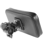 Support guidon de vélo étanche / anti-sable / anti-neige / anti-poussière sac tactile à fermeture éclair, compatible Galaxy Note III / N9000 & Mega 6.3 / i9200, pour Note III