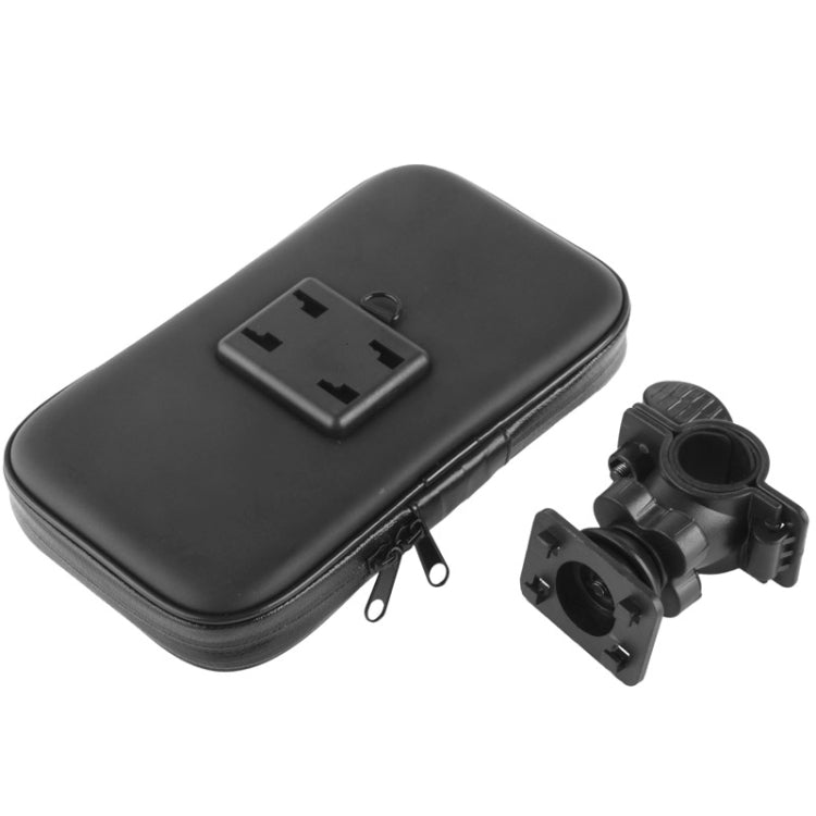 Support guidon de vélo étanche / anti-sable / anti-neige / anti-poussière sac tactile à fermeture éclair, compatible Galaxy Note III / N9000 & Mega 6.3 / i9200, pour Note III