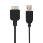 Câble OTG USB 2.0 AF vers Micro-B + USB 2.0 pour Samsung Galaxy Note III / N9000, avec alimentation, longueur : 24 cm (noir)