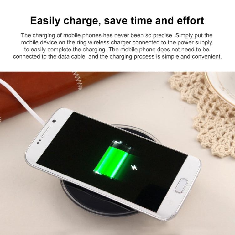 Chargeur sans fil Qi standard A1, A1 Noir, A1