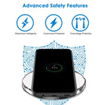 Chargeur sans fil Qi standard FANTASY, FANTASY Noir