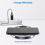 Chargeur sans fil Qi standard FANTASY, FANTASY Noir