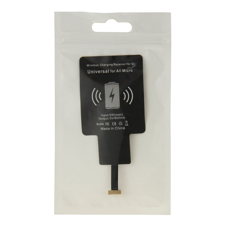 Récepteur de charge sans fil QI, universel pour tous les téléphones Micro USB