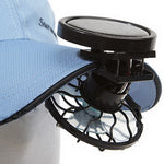 Ventilateur de refroidissement portable solaire à clip mini