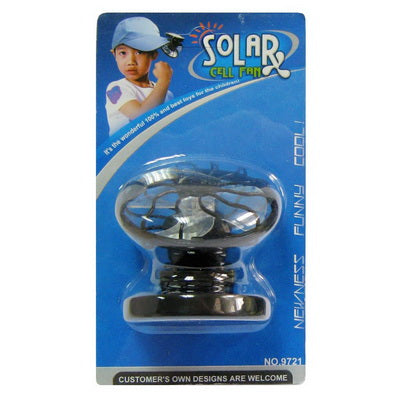 Ventilateur de refroidissement portable solaire à clip mini