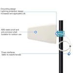 800~960/1710~2500MHZ 11dBi Antenne extérieure log-périodique à gain élevé N femelle, N femelle