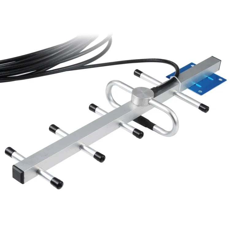 Antenne Yagi GSM 824-960 MHz 12 dBi, connecteur mâle N, longueur de câble : 15 m, 824-960 MHz, connecteur mâle N