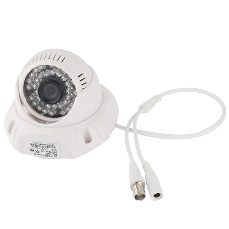 Caméra infrarouge couleur CMOS 420TVL avec objectif 3,6 mm, matériau ABS, 36 LED, distance IR : 20 m, 36 LED