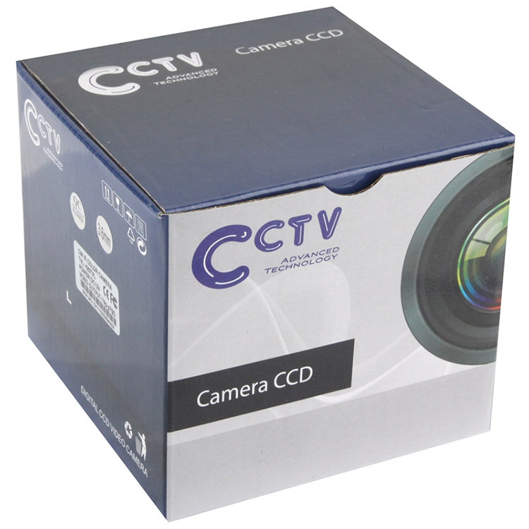 Caméra infrarouge couleur CMOS 420TVL avec objectif 3,6 mm, matériau ABS, 36 LED, distance IR : 20 m, 36 LED