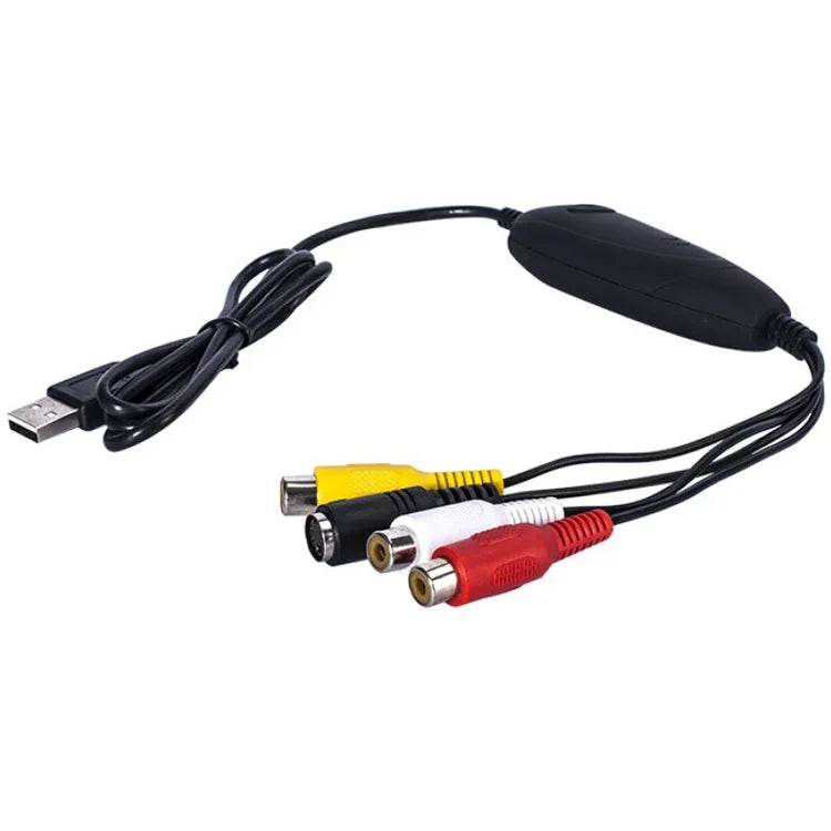 Boîtier d'acquisition vidéo USB 2.0 Ezcap, compatible avec le format d'enregistrement MPEG-2, systèmes TV : PAL/NTSC