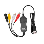 Boîtier d'acquisition vidéo USB 2.0 Ezcap, compatible avec le format d'enregistrement MPEG-2, systèmes TV : PAL/NTSC