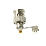 Connecteur BNC mâle coudé vers câble coaxial, BNC mâle