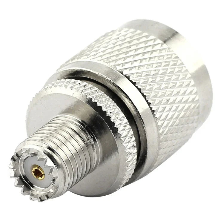 Adaptateur coaxial RF UHF mâle vers Mini UHF femelle, UHF mâle vers Mini UHF femelle