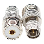 Connecteur UHF femelle vers Mini UHF mâle, UHF femelle vers UHF mâle