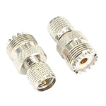 Adaptateur coaxial RF Mini UHF mâle vers UHF femelle, UHF mâle vers UHF femelle