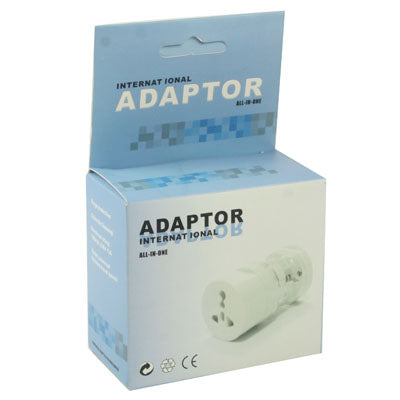 Adaptateur universel de voyage tout-en-un EU + AU + UK + US