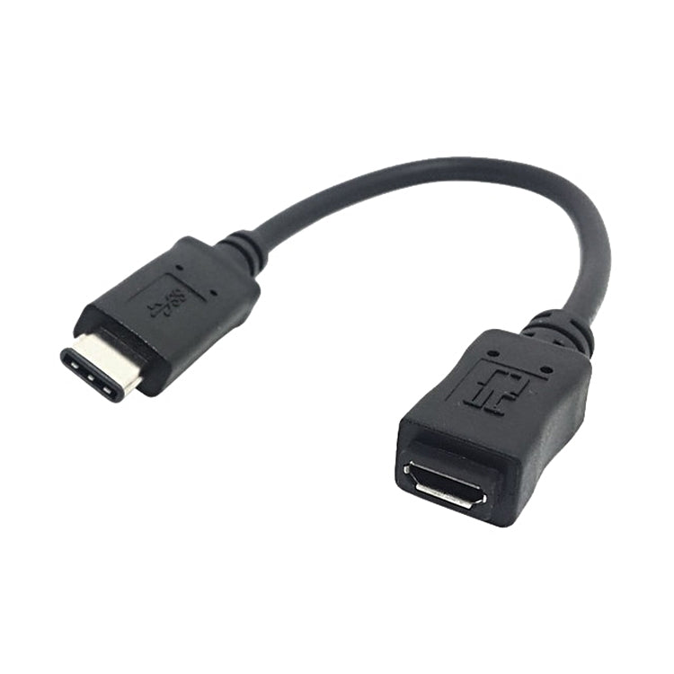 Câble CY-201 USB 3.1 Type-C Mâle vers Micro USB 2.0 Femelle pour Nokia N1, Longueur du câble : 20cm