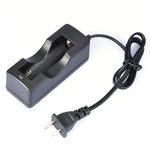Chargeur de batterie pour 18650, sortie : 4,2 V/650 mA, prise US, 650 mA avec câble