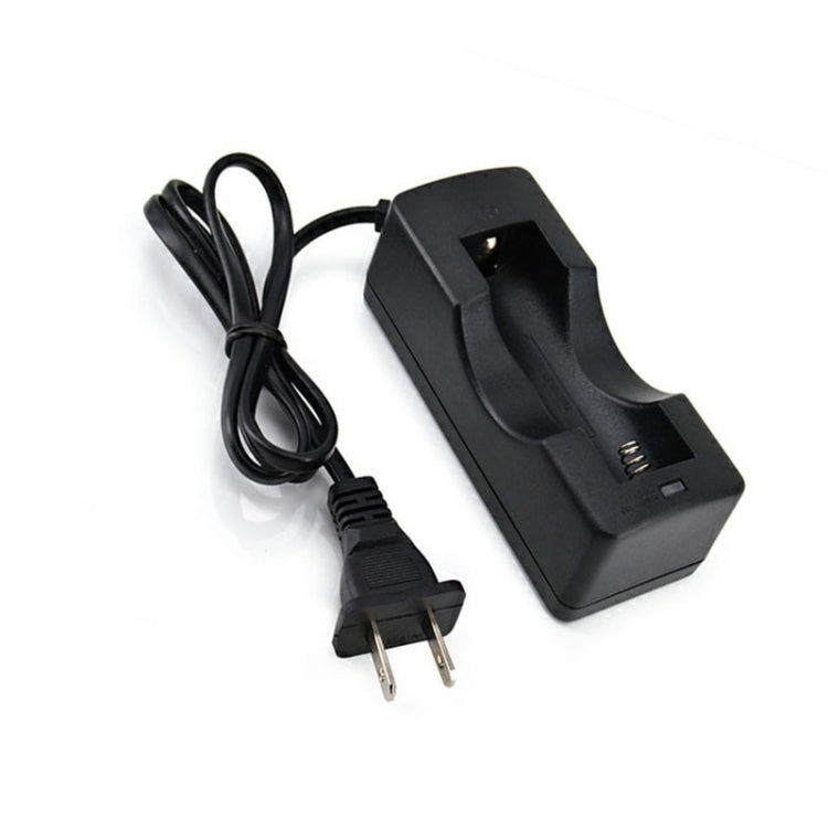 Chargeur de batterie pour 18650, sortie : 4,2 V/650 mA, prise US, 650 mA avec câble