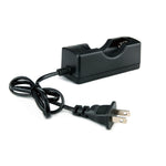 Chargeur de batterie pour 18650, sortie : 4,2 V/650 mA, prise US, 650 mA avec câble