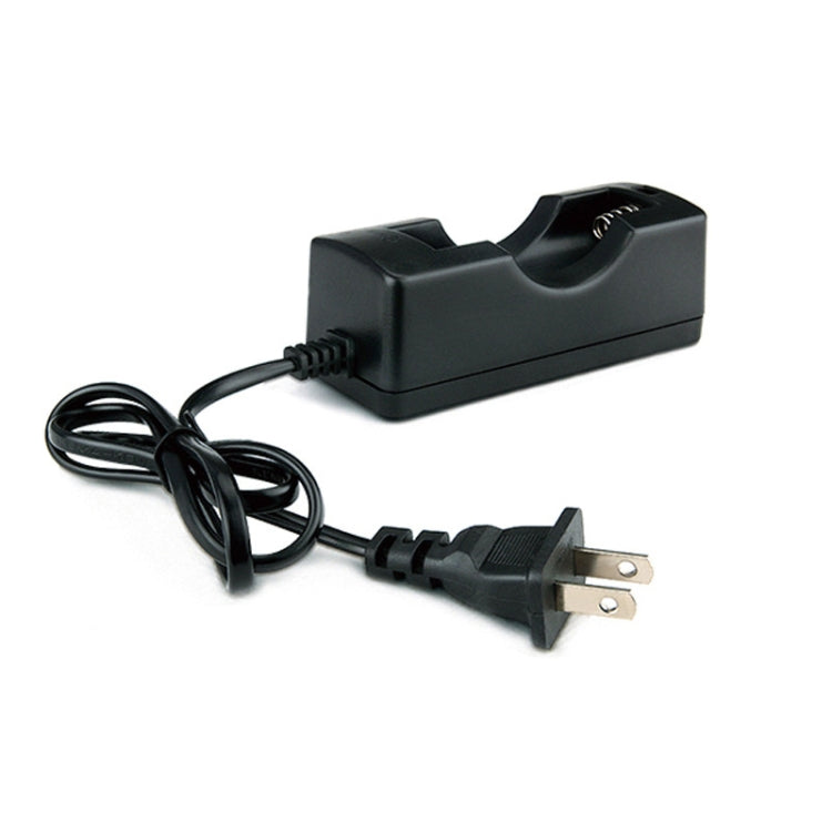 Chargeur de batterie pour 18650, sortie : 4,2 V/650 mA, prise US, 650 mA avec câble