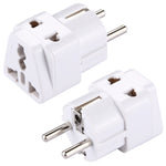 Adaptateur de prise WD-9, adaptateur secteur de voyage avec prise Europe
